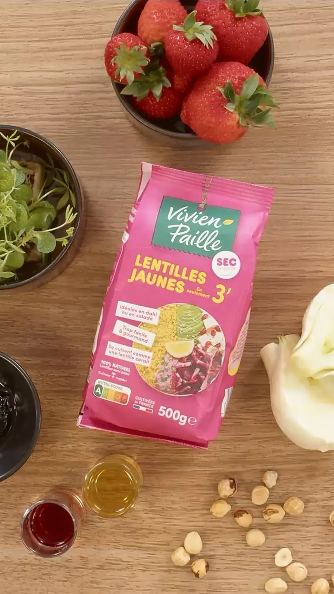 Salade de lentilles